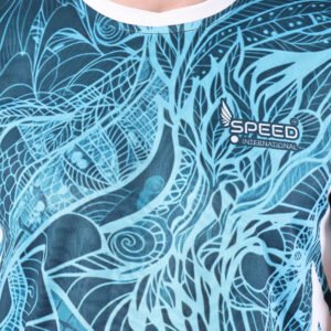 Men’s Volleyball & Football Playing Dress – PMC Dry Fit Premium Sportswear Blue - Thumbnail Image 3